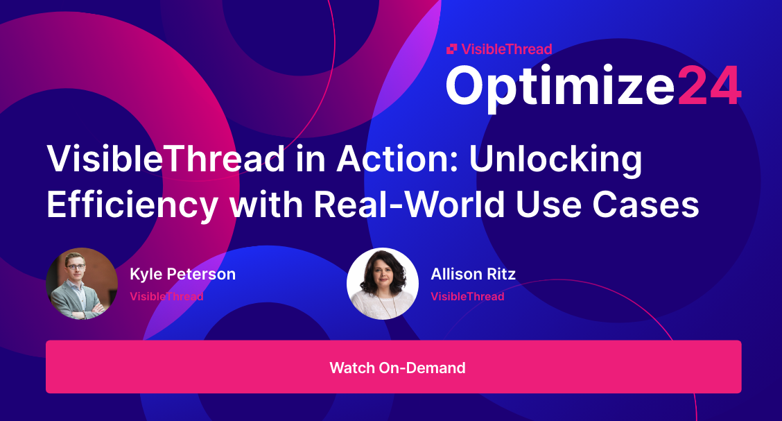 VisibleThread in Action: Unlocking Efficiency with Real-World Use Cases